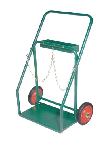 Inweld CYC191042SR10 Small Cylinder Cart, 10&quot; Solid Rubber Tires