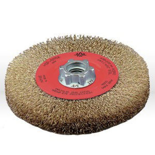 Jaz Surface Experts 78000 4-1/2&quot; Crimped Wheel w/ threaded nut