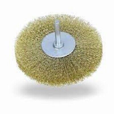 Jaz Surface Experts 95630 3&quot; CDE Small Industrial Crimped Wheel, Stainless