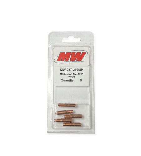 Masterweld Products 087-299MP MI Contact Tip .023&quot; MP (5)